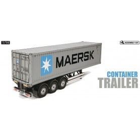 Tamiya 56326 RC Container Trailer Maersk - 40ft 3-Axle