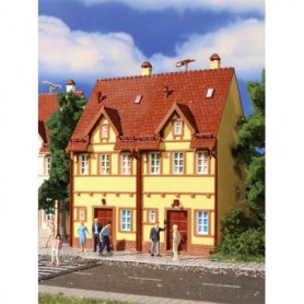 Vollmer 43844 Semi-detached row house, yellow