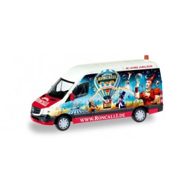 Herpa 092784 Mercedes-Benz Sprinter `13 with high roof "Circus Roncalli"