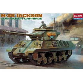 Academy 1395 Tanks M-36 Jackson Gun Motor Carriage U.S. Tank destroyer