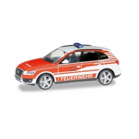 Herpa 092975 Audi Q5 commando vehicle "fire Department Ransbach-Baumbach"