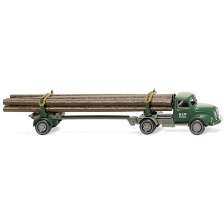 Wiking 39010 Timber transporter (Mag. S 3500 "W&W Holzbau"