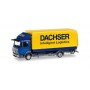 Herpa 307413 Mercedes-Benz Atego canvas truck with liftgate Dachser"