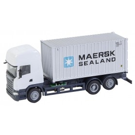 Faller 161598 Lorry Scania R 13 TL Sea container (HERPA)