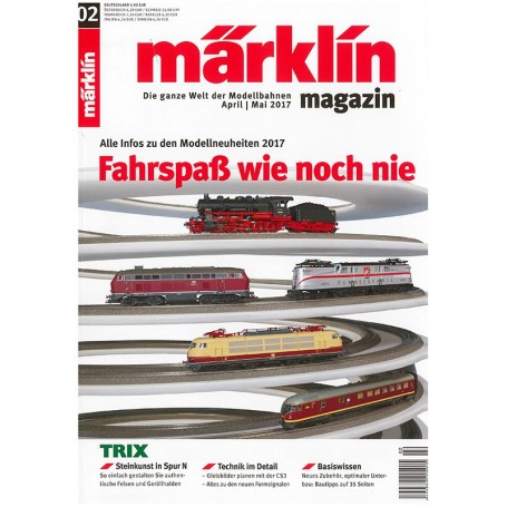 Märklin 286143 Märklin Magazin 2/2017 Tyska