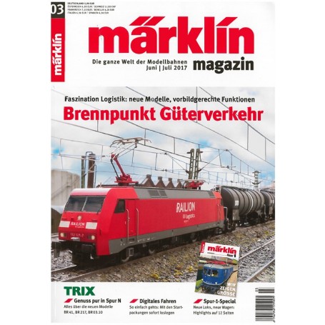 Märklin 286147 Märklin Magazin 3/2017 Tyska