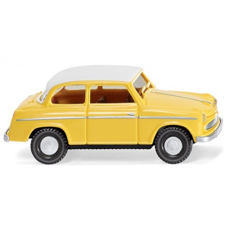 Wiking 80636 Lloyd Alexander TS - yellow with white roof, 1957