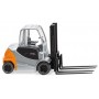 Wiking 66361 Forklift truck Still RX 60 with four forks