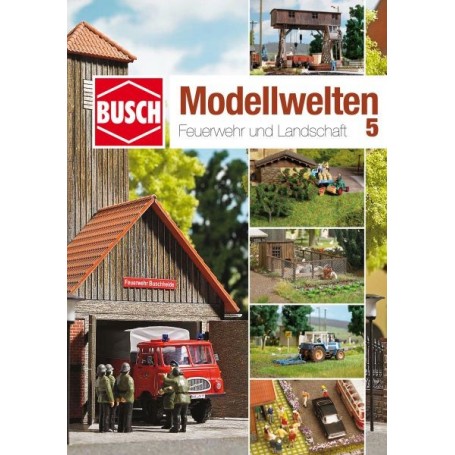 Busch 999815 Landskapskatalog med byggtips "Feuerwehr und Landschaft"