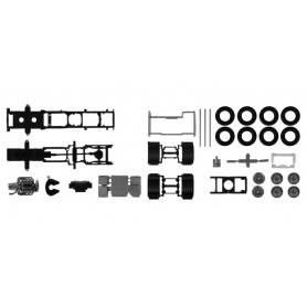 Herpa 084796 Chassis for Scania CS/CR 6x2 with chassis cladding Content: 2 pcs.