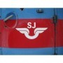NMJ 201501 Personvagn SJ A2K.5043 1:a klass, Inter-Regio färger