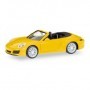 Herpa 028899 Porsche 911 Carrera 4S Cabrio, racing yellow