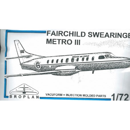 Broplan MS40 Flygplan Fairchild Swearingen Metro III