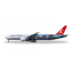 Herpa Wings 557337 Flygplan Turkish Airlines Boeing 777-300ER "Istanbul-San Francisco"