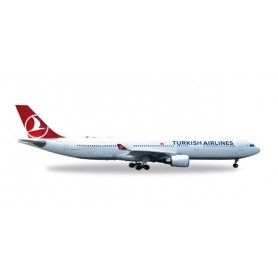 Herpa Wings 558105 Flygplan Turkish Airlines Airbus A330-300 EM 2016