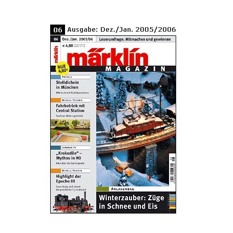 Märklin 175588 Märklin Magazin 6/2005