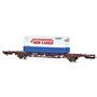 NMJ 507106 Containervagn CargoNet med 1 st 25"" container "NOR-CARGO"