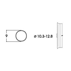 Roco 40069 Slirskydd, för DC lok, för hjuldiameter 10,3 - 12,88,2 mm, 10 st
