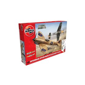 Airfix 50160 Supermarine Spitfire MkVb Messerschmitt Bf109E Dogfight Doubles Gift Set 1:48