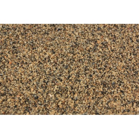 Heki 33120 Ballast, sandfärgad, 1,0 - 2,0 mm, 200 gram i påse, grov