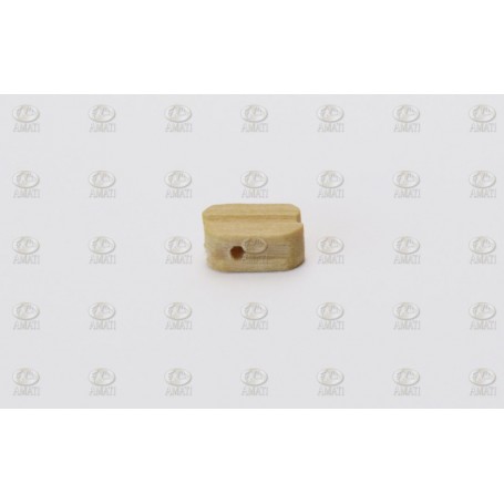 Amati 4087-03 Block, enkelt, ljust trä, 3 mm, 100 st