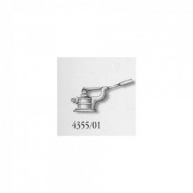 Amati 4355-01 Länspump, enkel, metall, höjd 7 mm, 1 st