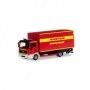 Herpa 094221 MAN TGL canvas truck with liftgate "Ingolstadt fire department"