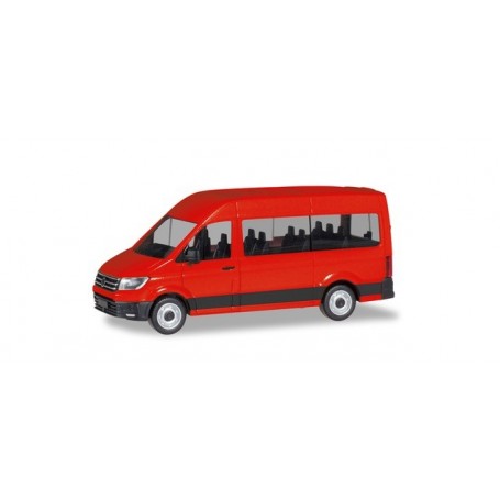 Herpa 094252 VW Crafter Bus high Roof, red