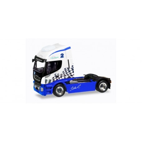 Herpa 309639 Iveco Stralis Highway XP rigid tractor "Hahn Racing"
