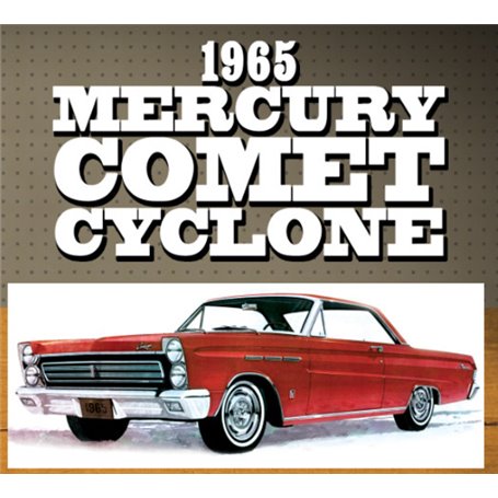 Moebius Models 1210 Mercury Comet Cyclone 1965