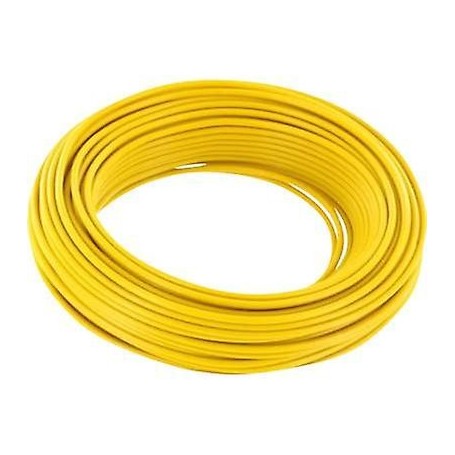 Beli-Beco L118-10-2 Kabel 0.14 mm2 ( 1 x 18 x 0.10), gul, 10 meter på rulle, 1 st
