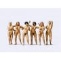 Merten H02526 Badande nudister (kvinnliga), 6 st
