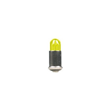 Beli-Beco 1046G Glödlampa, gul, 19 Volt, MS4 Sockel, 60mA, glas diameter 4 mm, 1 st