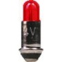 Beli-Beco 9535D Glödlampa, röd, 19 Volt, MS 2.8 Sockel, 35mA, glas diameter 2 mm, 1 st