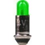 Beli-Beco 9535E Glödlampa, grön, 19 Volt, MS 2.8 Sockel, 35mA, glas diameter 2 mm, 1 st