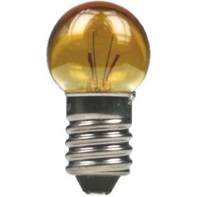 Beli-Beco 5046G Glödlampa, gul, 19 Volt, E5.5 Sockel, 60mA, glas diameter 8 mm, 1 st