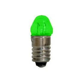 Beli-Beco 9047E Glödlampa, konisk, grön, 19 Volt, E5.5 Sockel, 60mA, glas diameter 6 mm, 1 st
