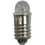 Beli-Beco 7001 LED Lampa, klar, 12-19V, E5.5 Sockel, 20mA, glas diameter 5 mm, 1 st