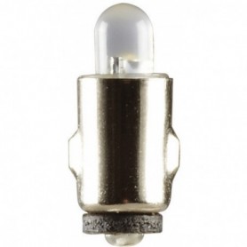 Beli-Beco 7502 LED Lampa, klar, 12-19V, BASs Sockel, 20mA, glas diameter 5 mm, 1 st
