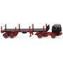 Wiking 51845 Stanchion trailer truck (MB 1620)