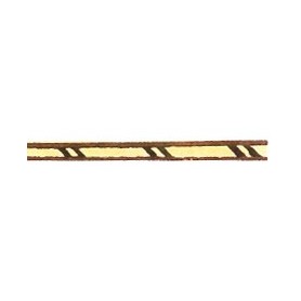Amati 5565-01-139 Stripes med inlägg i olika träslag, längd 250 mm, bredd 3 mm, 1 st