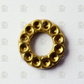 Amati 5530-14 Dekoration, metall, mått 12 mm diameter, 10 st