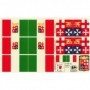 Amati 5700-10 Flaggor, självhäftande tyg, för Bandiere Marina Italiana, 1 set
