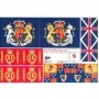 Amati 5700-13 Flaggor, självhäftande tyg, för Sovereign of the Seas, 1 set