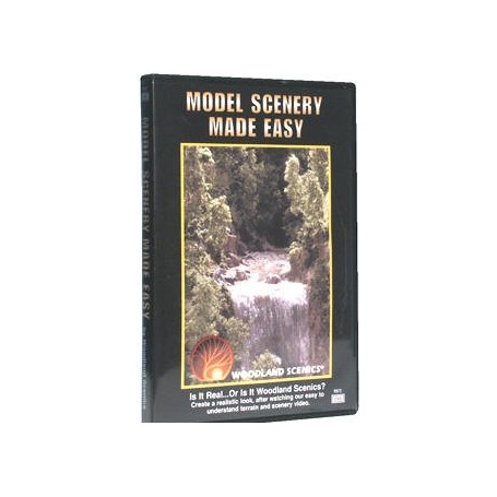 Woodland Scenics R973 DVD "Model Scenery Made Easy" Lär dig bygga landskap m.m.