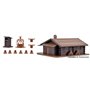 Vollmer 47727 BBQ area with hut