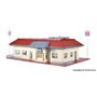 Vollmer 43632 Burger King fast food restaurant with interior and LED lighting, functional kit