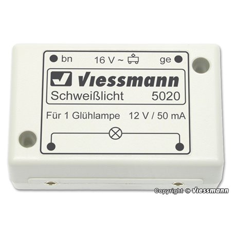 Viessmann 5020 Elektroniskt svetsljus/blixtrande
