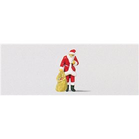 Preiser 29027 Jultomte med en säck full av julklappar, 1 st