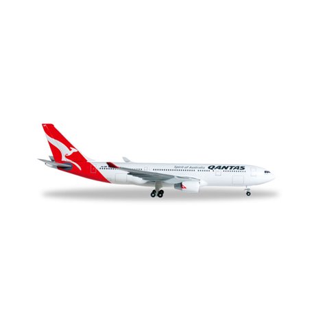 Herpa Wings 527316 Flygplan Qantas Airbus A330-200